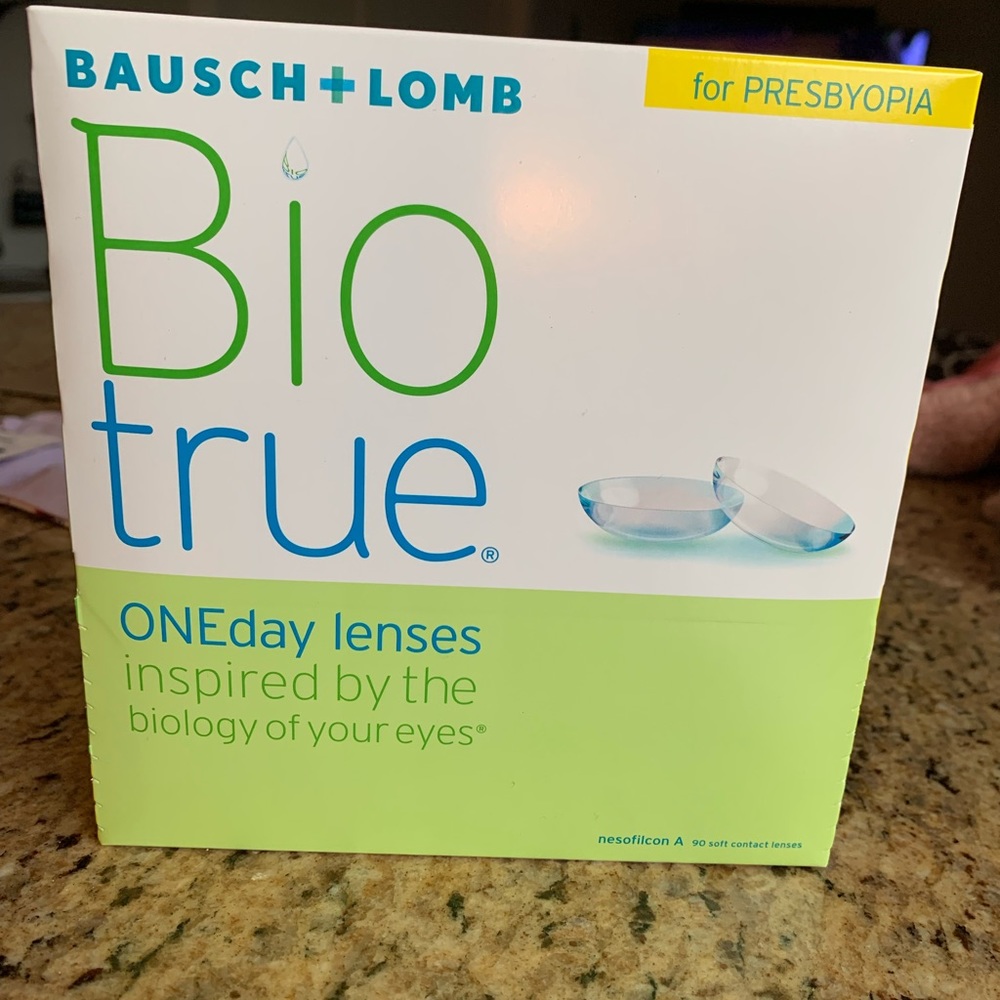 Bausch and Lomb Bio True Oneday Lenses for Presbyopia -4.50 power 90 Count